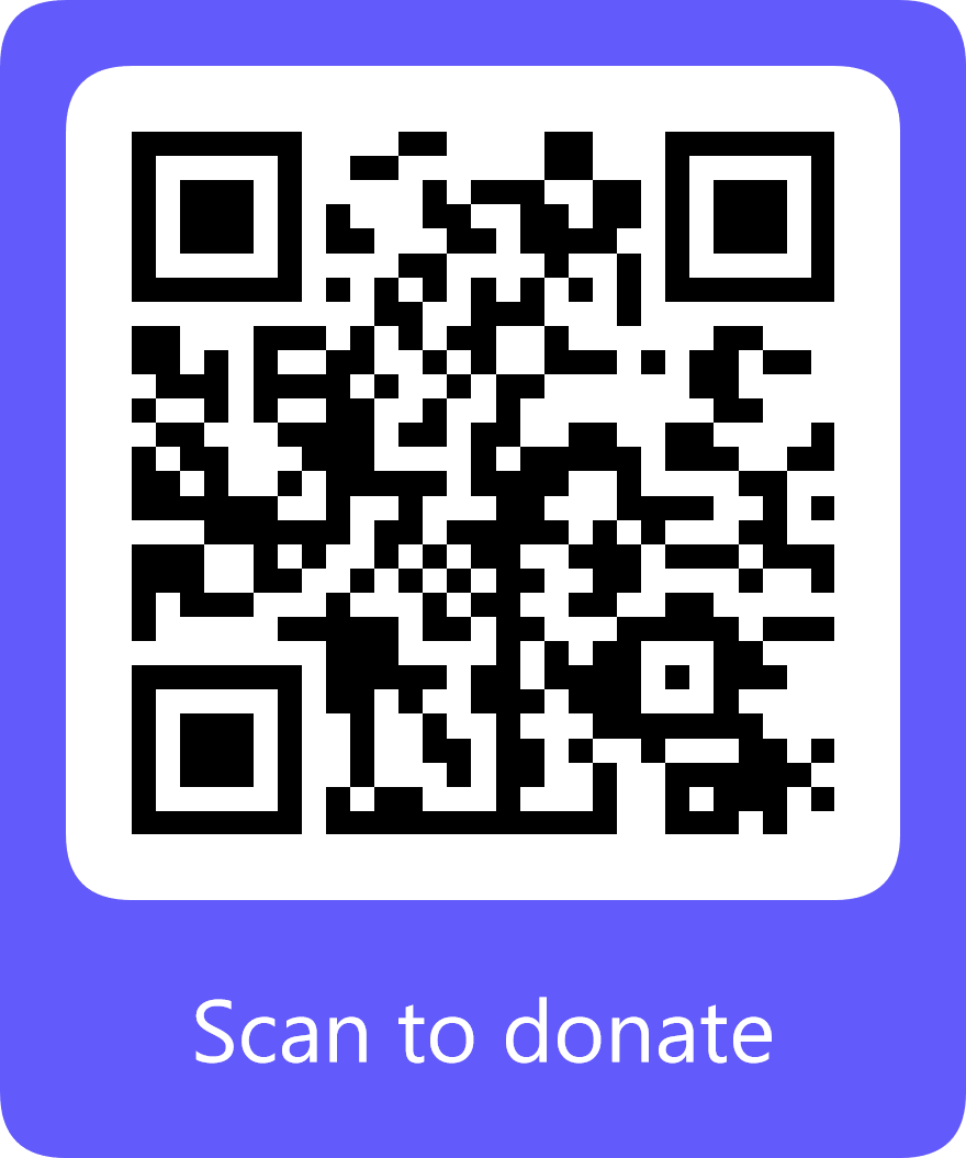 Scan to Donate